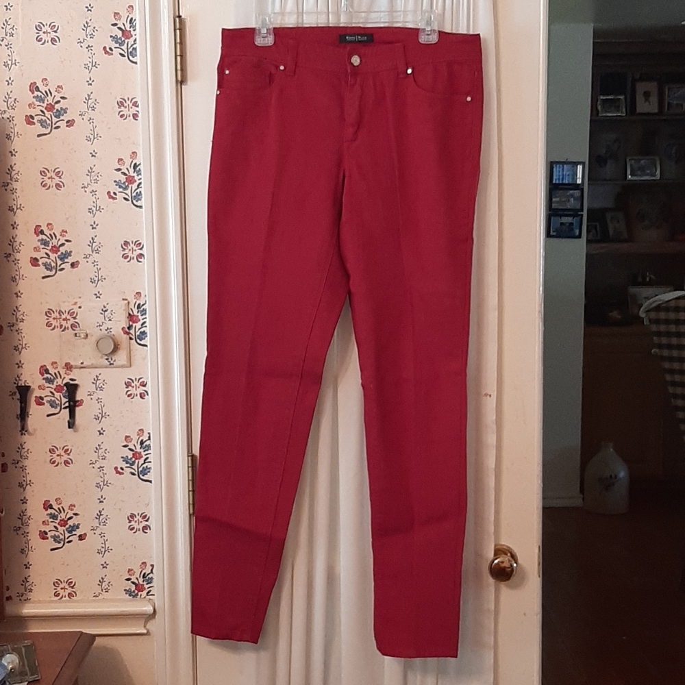 WHBM Slim Jeans Red Size 8R